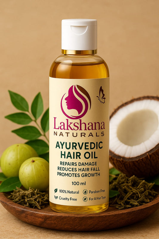 Zerora Ayurvedic Hair Oil – 100ml | Strengthens Roots, Controls Hair Fall & Promotes Growth
